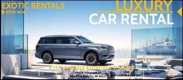 Exotic SlingShot Rentals