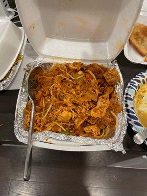 Wide Noodle Pad Thai Wide Flat Noodles