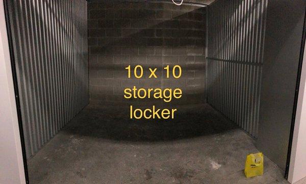 This is their mid-sized locker.