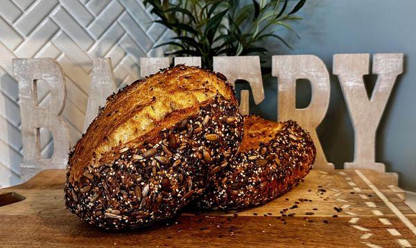 6 Seed Sourdough Bread