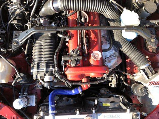 Fast Forward Supercharger installed by Jim of True Street Performance (2013)