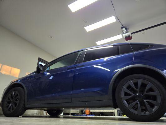 LED Garage Light ties into Garage Door Opener. Have amazing light in your garage every time you need it.