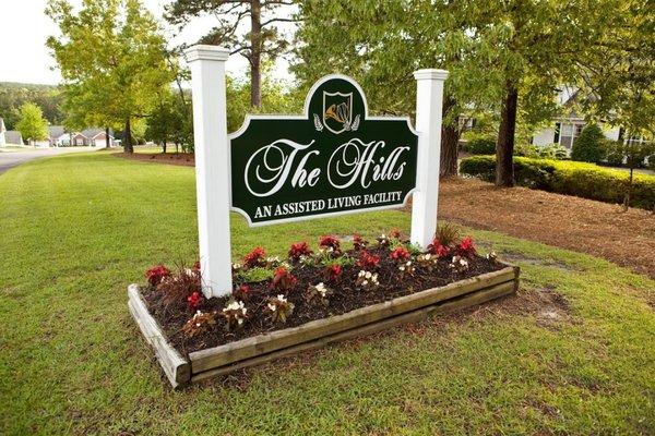 Cumberland Hills Assisted Living | Aiken, SC | Exterior community sign