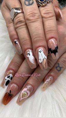 Love Diamond Nails