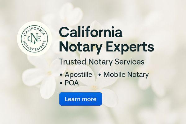 California Notary Experts