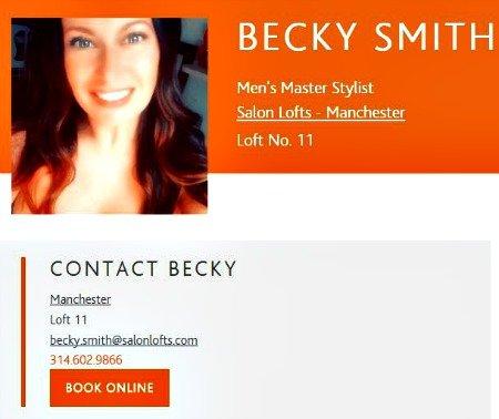 BECKY SMITH -Men's Master Stylist