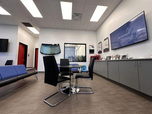 Inside Precision window tinting