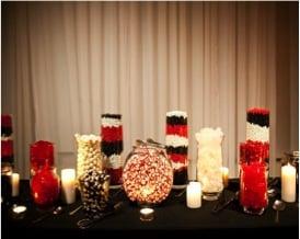 COLUMBIA BUSINESS SCHOOL Graduation Party Dec 2011 at 3 levels event space, NYC Fall Ball Mad Man theme 1000 guests: cocktail reception