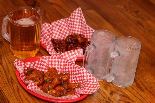 WEDNESDAY NIGHT SPECIAL 20 wings & a pitcher - $20.00