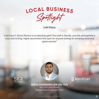 Serdar Serge Dagkesen - JohnHart Real Estate