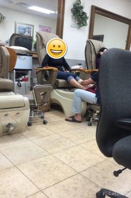 pedicure stations