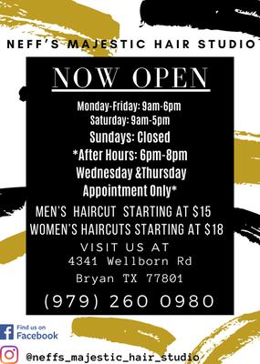 Neff’s Majestic Hair Studio