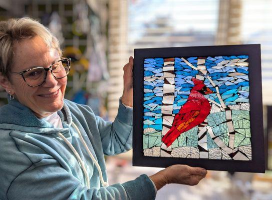 Glass on Glass mosaic class