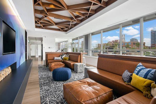 Fabrication and install of custom millwork, finish carpentry, decorative metals, upholstery and counters.