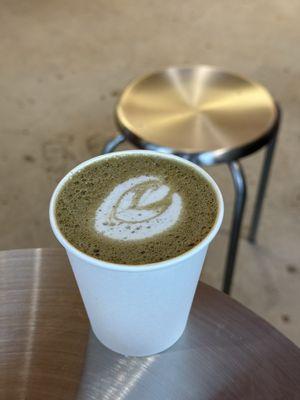 12.31.2025 Hojicha latte...just ok