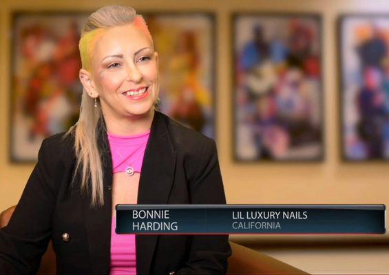 Owner Bonnie Harding and Lil Luxury Nails was featured on TV, Season 11 of The Blox - The Greatest Reality Competition for Start Ups!