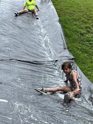 Slip and Slide Summer fun