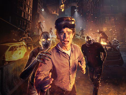 Virtual Reality. Fun things to do. Book your team building, group or party.