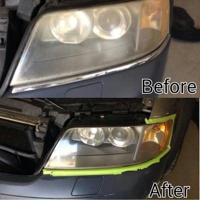 Head Light Restoration