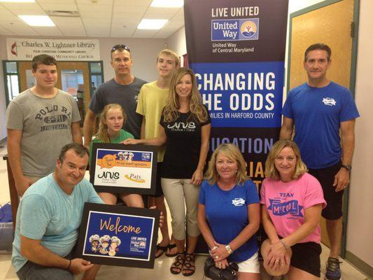 Volunteer day with our agency at United Way Soup Kitchen.