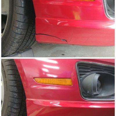 Bumper repair saving customers $$$