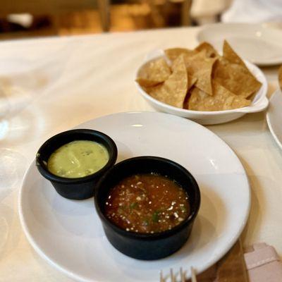 Salsa and chips