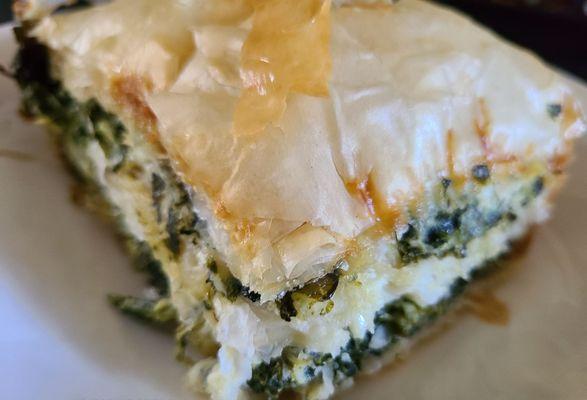 Absolutely delicious Spanakopita! The Artichoke Quiche is equally delicious. New customer here!!