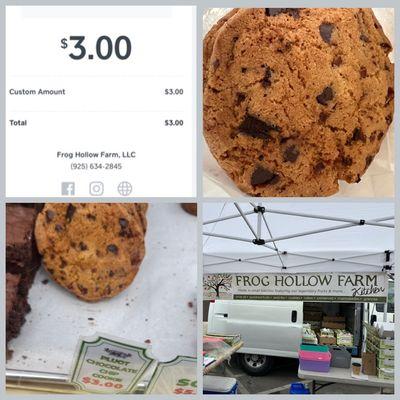 $3 Pluot Chocolate Chip Cookies ~ Frog Hollow Farm {5/18/2024}