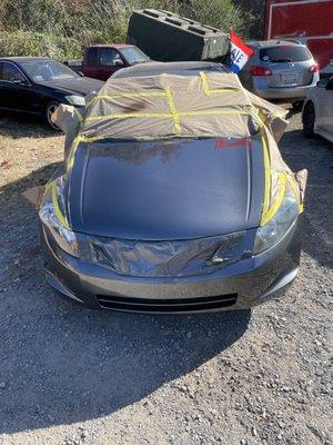 Frontier paint and body