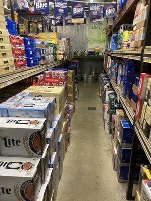 Already went to the liquor store, now it's time for the beverage store.