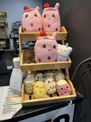 Cute merch for sale inside