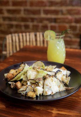 Surprising Caesar salad table side