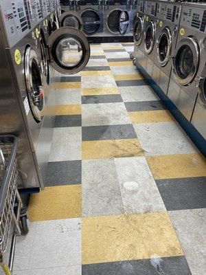 Nasty place to wash your clothes