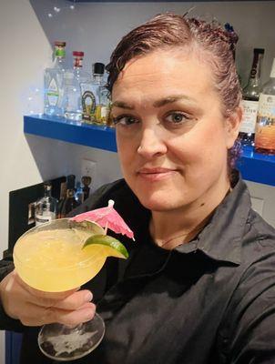 Serving up some Margaritas and toasting to Jimmy Buffet!