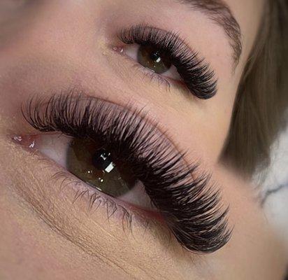 Extensiones de pestañas volumen soft