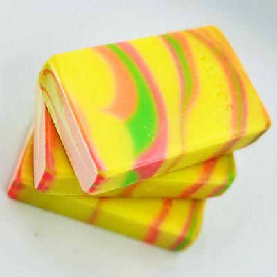 Energy Artisan Soap. A lemon, lime, and grapefruit fusion that citrus lovers go crazy for.