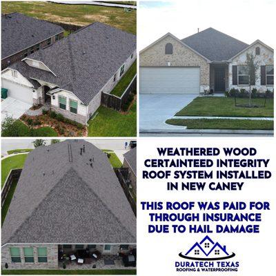 Certainteed Weathered Wood Integrity Roof System