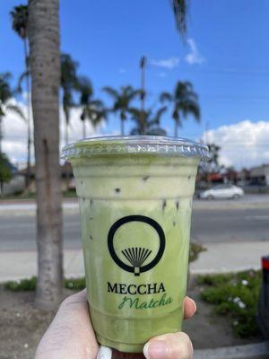 Banana pudding matcha