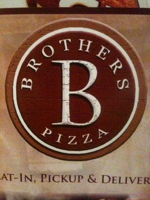 Logo for Brothers Pizza - from menu