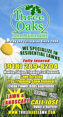 Three Oaks Lawn Maintenance