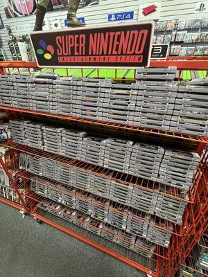 SNES selection