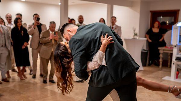 Megan was an absolute delight to work with! Amazing choreographer. Our wedding dance was a HIT!