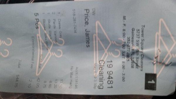 Tower Square Dry Cleaners