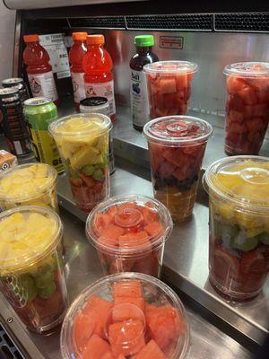 Fresh fruit cups