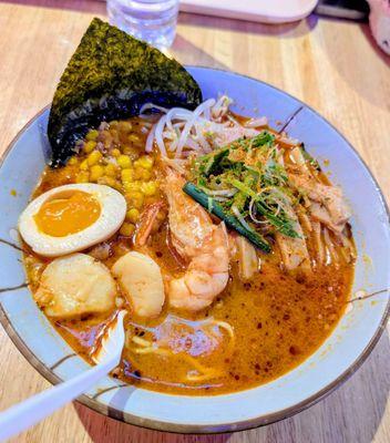 Spicy Miso Seafood Ramen
