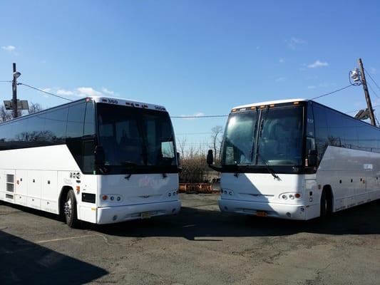 Prevost is the official luxury coach for NASCAR