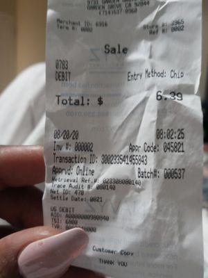 It approved it but still he charging my debit card still