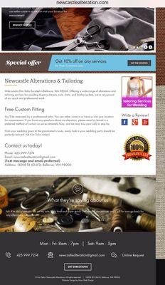 Newcastle Alteration Kim Tailor