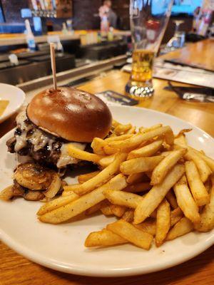 Bourbon Street Mushroom Burger
