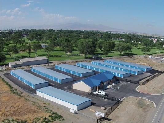 New steel storage units, a variety of sizes